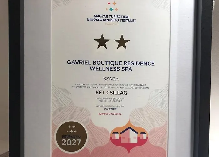 Hotel Gavriel Boutique Wellness 2*